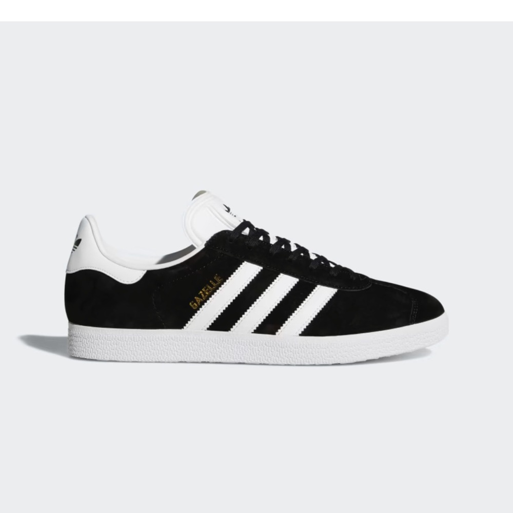 Adidas Gazelle Black and White Shoes